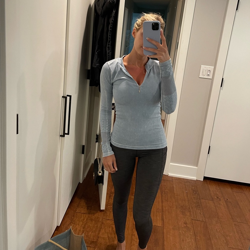 Free people long sleeve athletic top